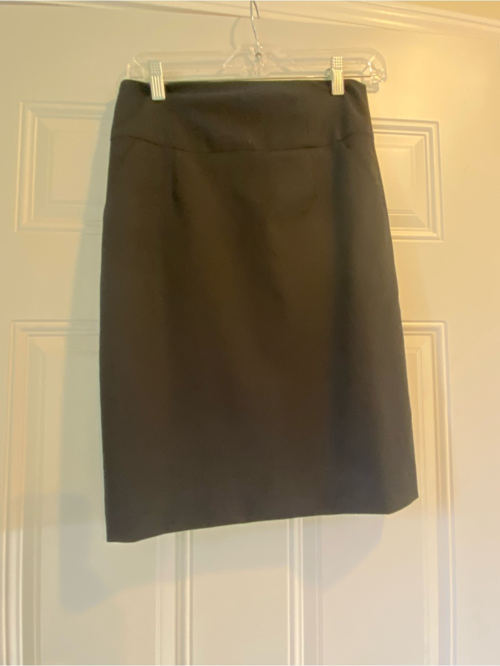 Banana Republic Black Wool Skirt Suit